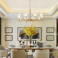 2020 living room Victorian gold led large chandelier pendant lights